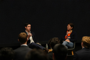 Schroders (SDR.L) employees, Jean and Adam, hosting a fireside chat