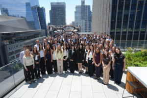 us interns group photo